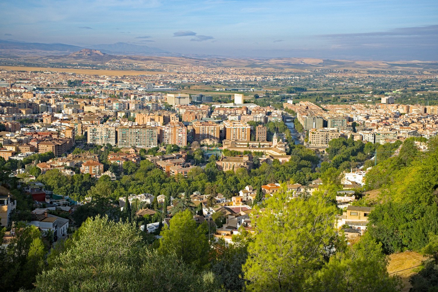 Vue générale sur Grenade